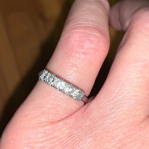 Jewelry - Platinum Ring with Diamonds